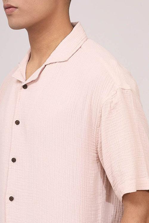 Cream Plain Shirt