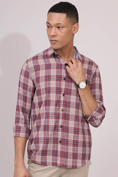 Pink Checks Shirt