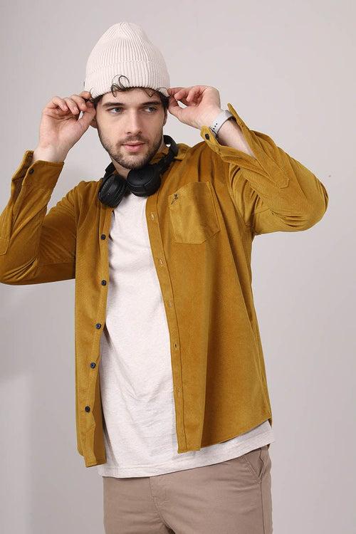 Yellow Plain Shirt