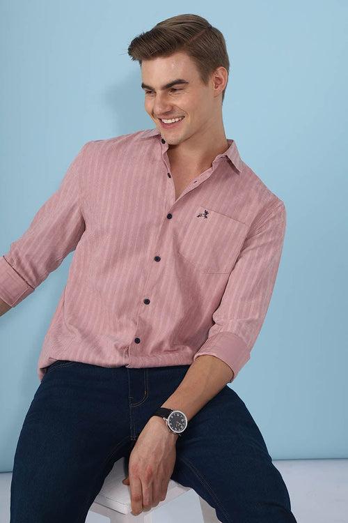 Pink Plain Shirt