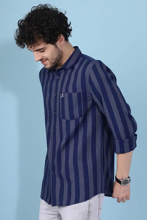 Grey Stripes Shirt