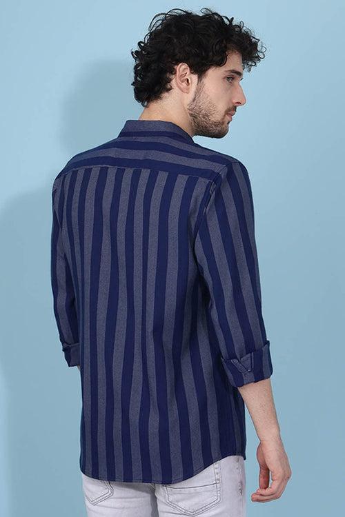 Grey Stripes Shirt