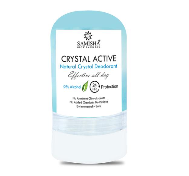 Crystal Body Unisex Natural Aluminum-Free Deodorant Roll On