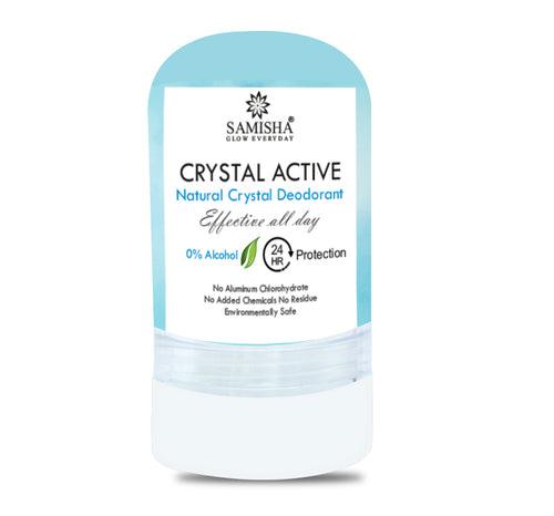 Crystal Body Unisex Natural Aluminum-Free Deodorant Roll On