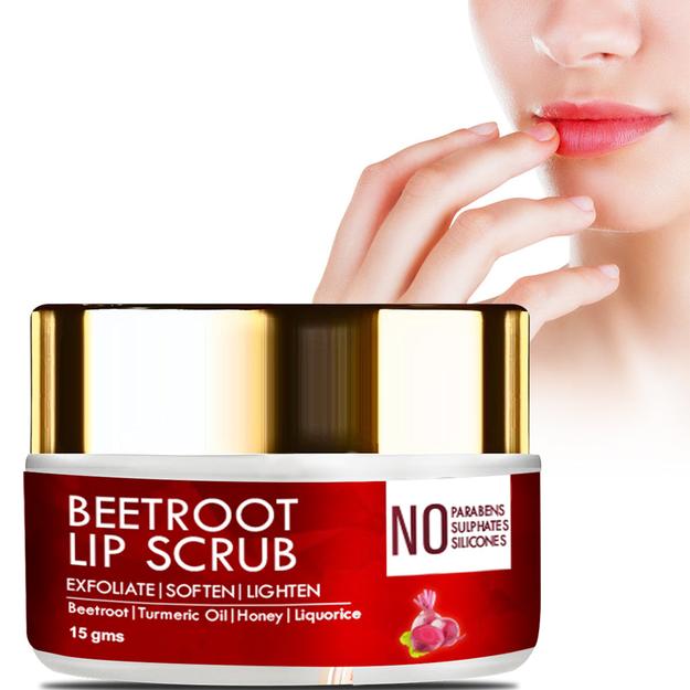 Beetroot Lip Lightening Scrub - 15gm