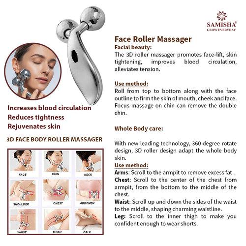 3D Manual Roller Skin Massager