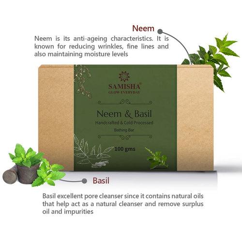 Neem & Basil Soap - 100gm