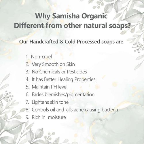 Sandalwood, Saffron & Turmeric Soap - 100gm