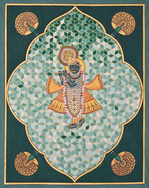 Shrinathji Playing Flute - 05