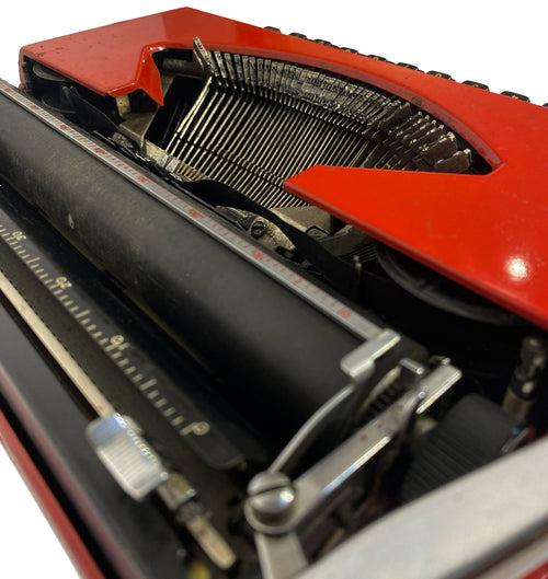 Sperry Remington Idool Red Typewriter