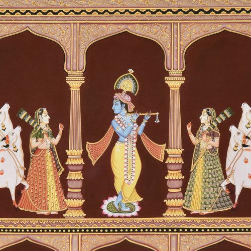 Krishna Playing Flute - 14