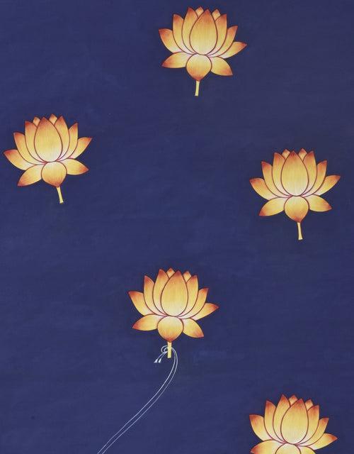 Krishna Dancing with Lotuses - 03