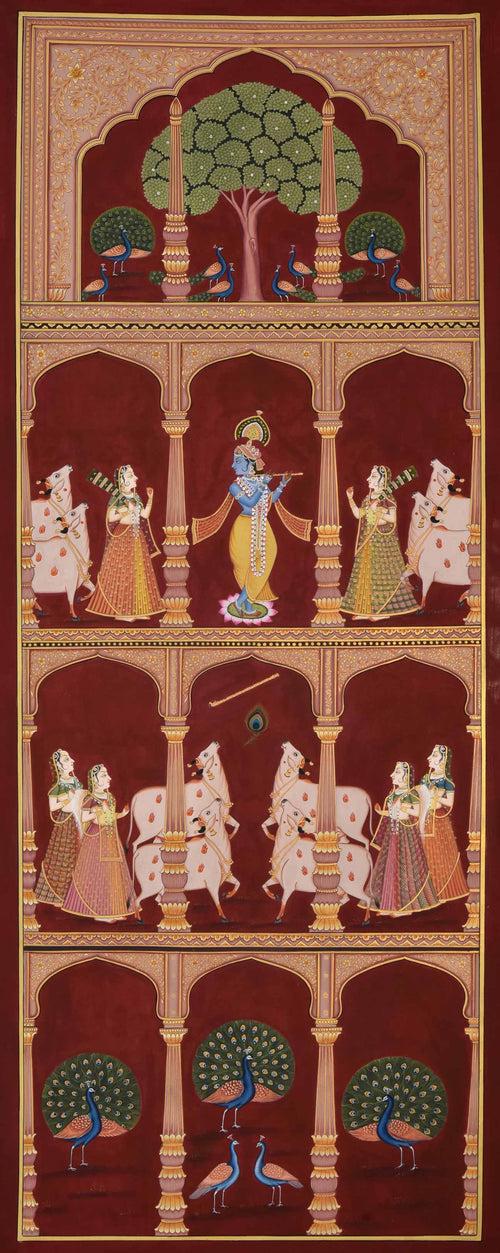 Krishna Playing Flute - 05