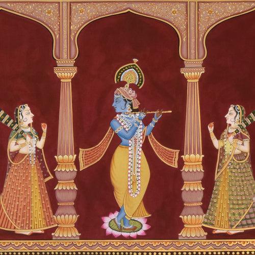 Krishna Playing Flute - 05