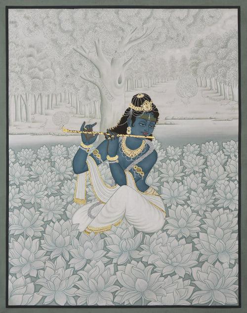 Krishna Playing Flute - 10