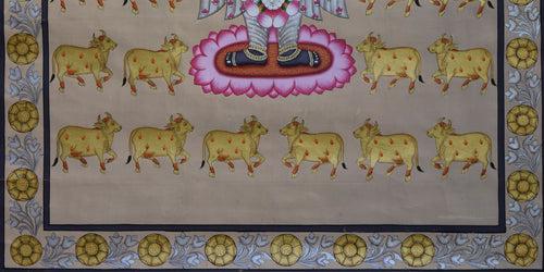 Shrinathji With Cows - 04