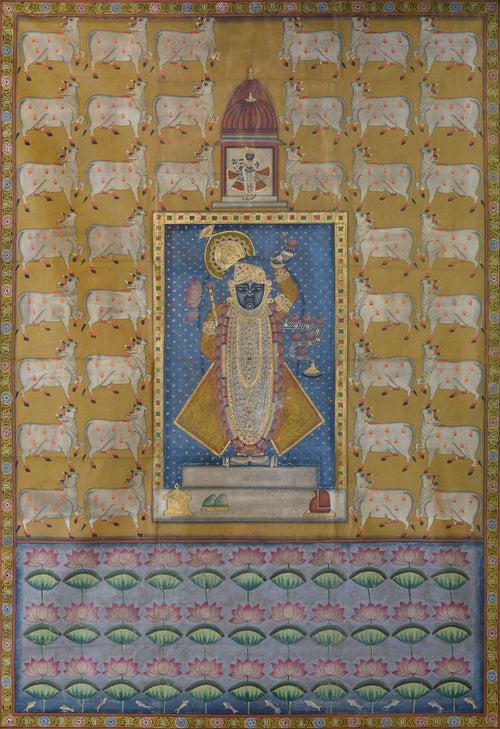 Shrinathji With Cows - 06