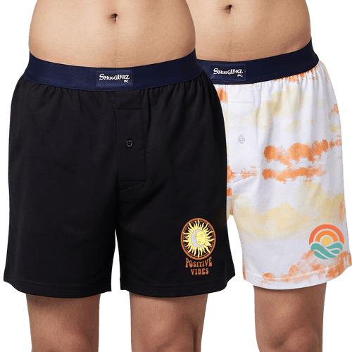 Positive Mens Boxer 2pc Pack