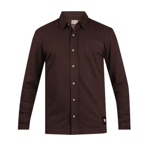 Men's-ARMOR-Full Sleeve Shirt -Coffee Brown