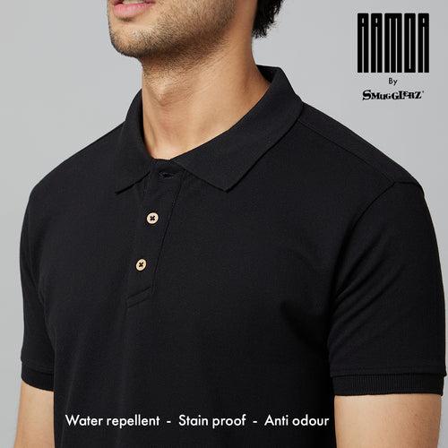 Men's ARMOR Polo 3 PC Pack Navy-Black-Charcoal