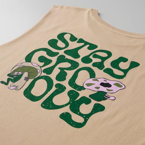 Stay Groovy Women Sleeveless T-Shirt