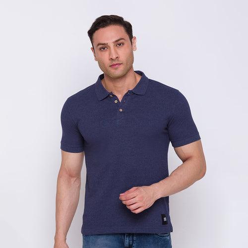 Men's ARMOR Polo T-shirt- Midnight Navy