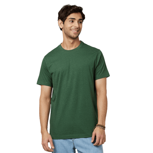 Men's-ARMOR-Crew Neck T-shirt-Forest Green