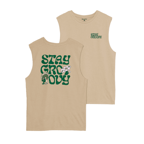Stay Groovy Mens Sleeveless T-Shirt