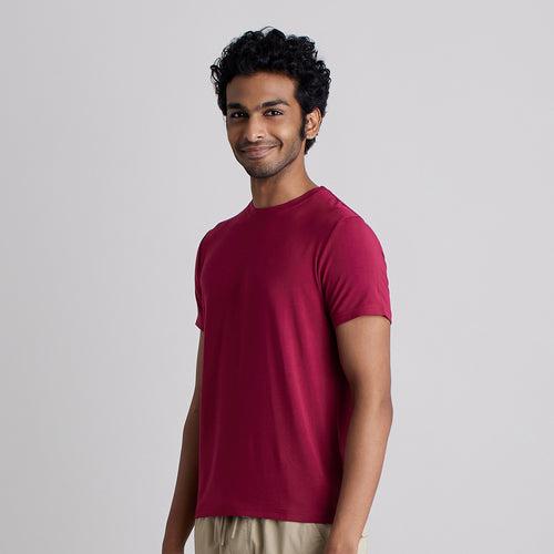 Men's TENCEL™ Modal Round Neck 4pc Pack