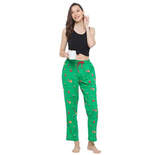 Go Play Elves (Green) Women X'Mas Pajama