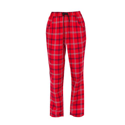 Cheery Red Checks Women X'Mas Pajama