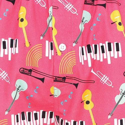 Jazz Music-Pink-Pajamas