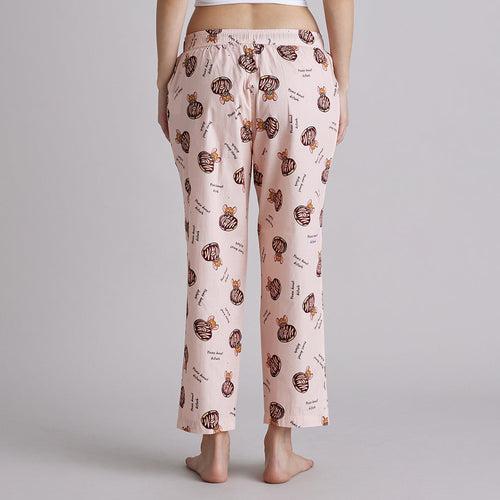 Tom & Jerry™️-DONUT DISTURB-Women's Pyjama-Peach