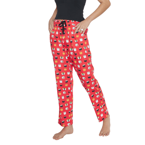 Sushi Me-Red Women's Pyjama