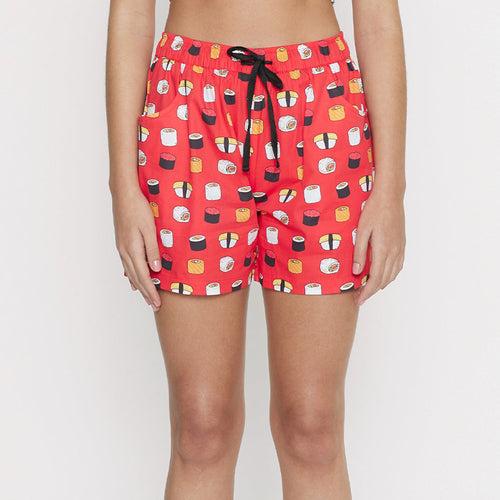 Sushi Me-Red Women's Boxer