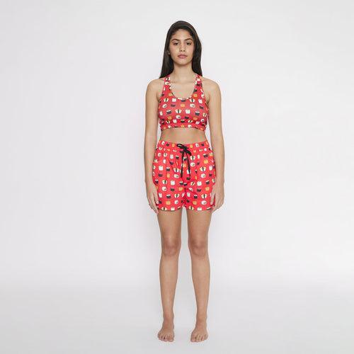 Sushi Me-Red Women's Boxer