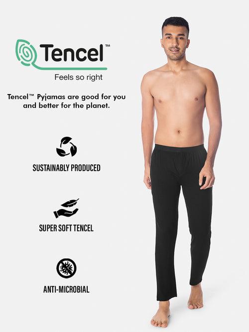 MEN'S TENCEL™ MODAL PAJAMA-BLACK