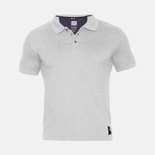 Men's ARMOR Polo T-shirt-Light Grey