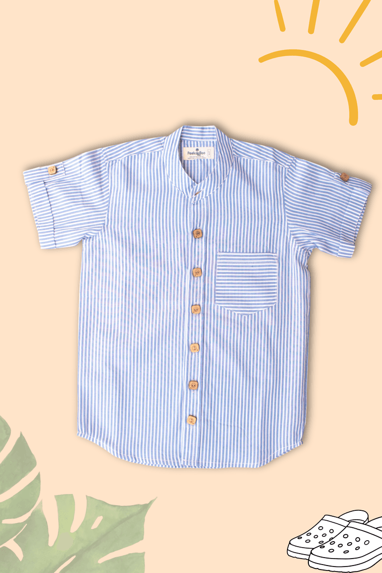 Boys 100% Cotton Shirt for Summer