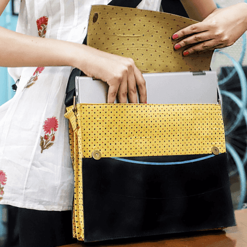 Envelope Tube Messenger Bag