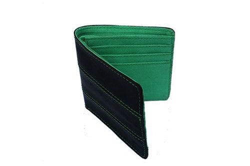 Eco-Friendly Fashion Statement: The Clash Upcycled Tube Men's Wallet - Double Thread