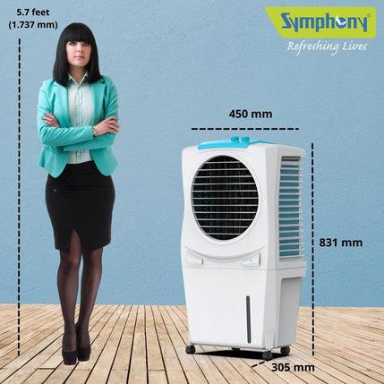 Symphony Ice Cube 27 Personal Room Air Cooler with Powerful Fan