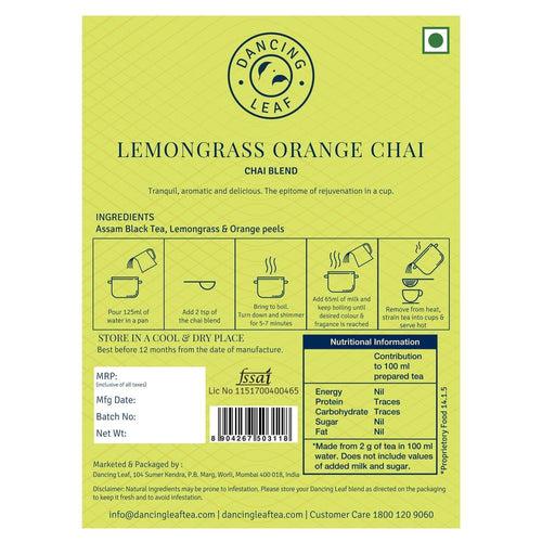 Lemongrass Orange Chai