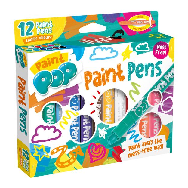 Paint Pop 12 Pack Quick Dry Paint Pens