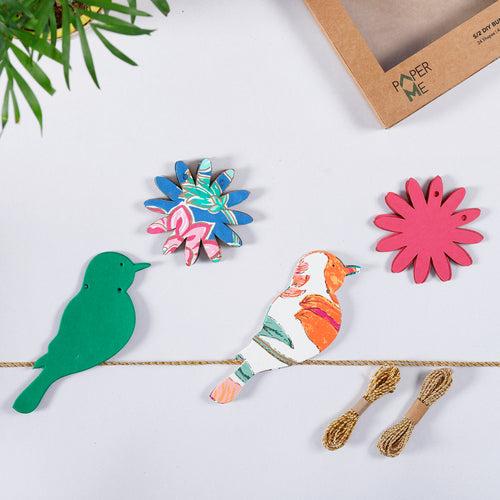 DIY Bird & Flower Bunting Kit