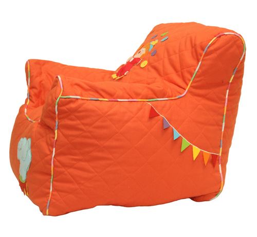 Circus Quilted Bean chair cover (Small)