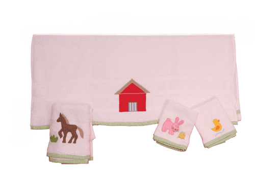 Bath Towel - Farm Animal