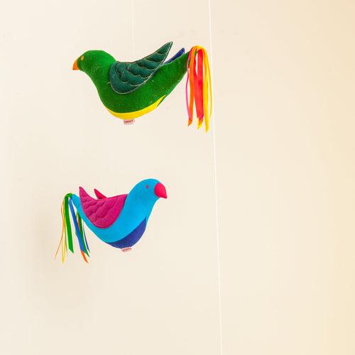 Bird Mobile Hanging
