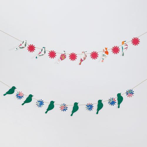 DIY Bird & Flower Bunting Kit