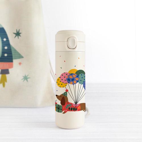 Insulated Water Bottle For Kids - Paw Party